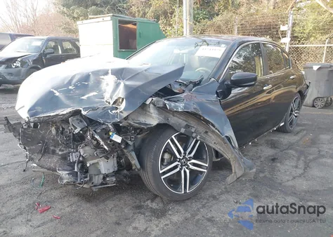 2016 Honda Accord Sport from USA, damaged, VIN 1HGCR2F57GA173330